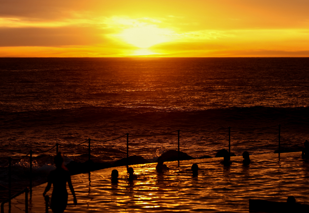 Bronte Pool at Dusk